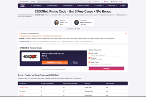 CSGORoll Promo Code