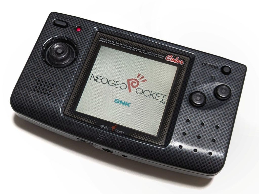 SNK Neo Geo Pocket Color (Source: https://en.wikipedia.org/wiki/Neo_Geo_Pocket#/media/File:SNK_New_NEOGEOPOCKET_Color.jpg)