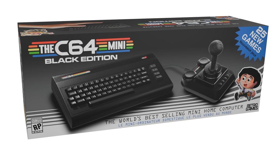 Retro Games Ltd THEC64 Mini Black Edition box.