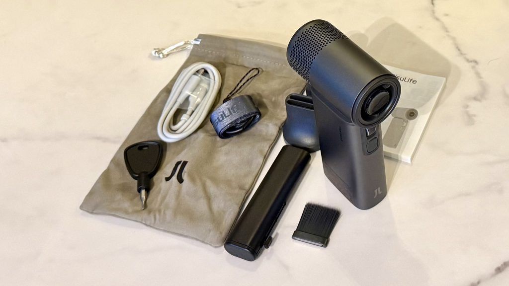 JisuLife Handheld Fan Ultra2 package components.