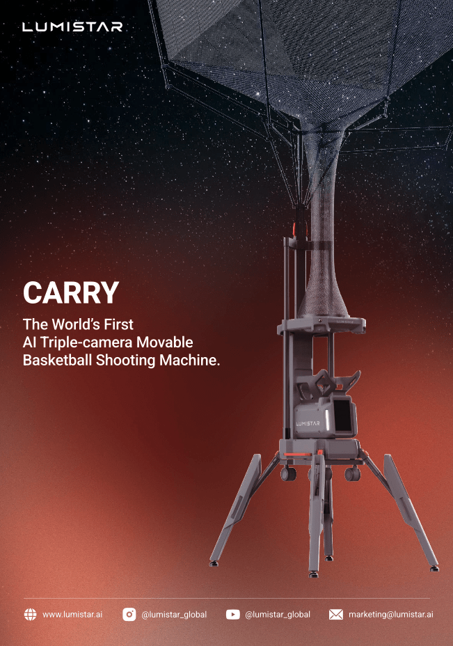 Lumistar Basketball Shooting Machine