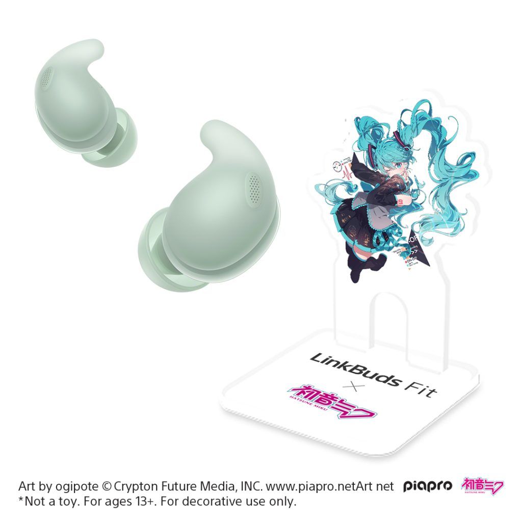 LinkBuds Fit Truly Wireless Noise Canceling Earbuds | Green x Hatsune Miku - Limited Edition