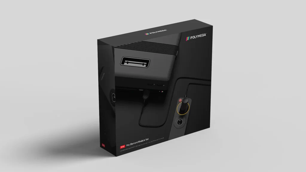 Polymega EM06 - Pro Module packaging.