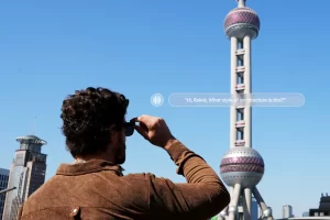 Rokid Ai Glasses use case example.