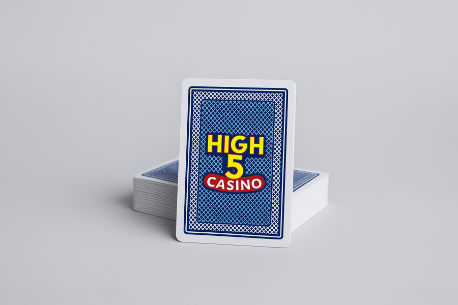 High 5 Casino playing cards.