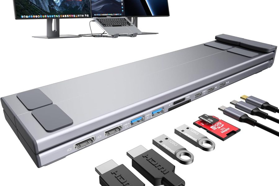 Mukiya 9 in 1 USB-C Laptop Stand