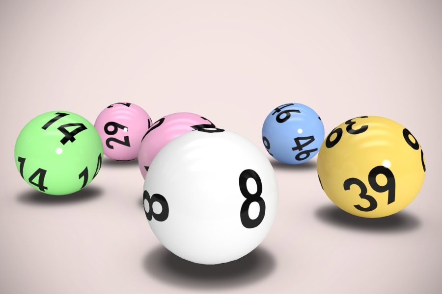 numbered lottery balls